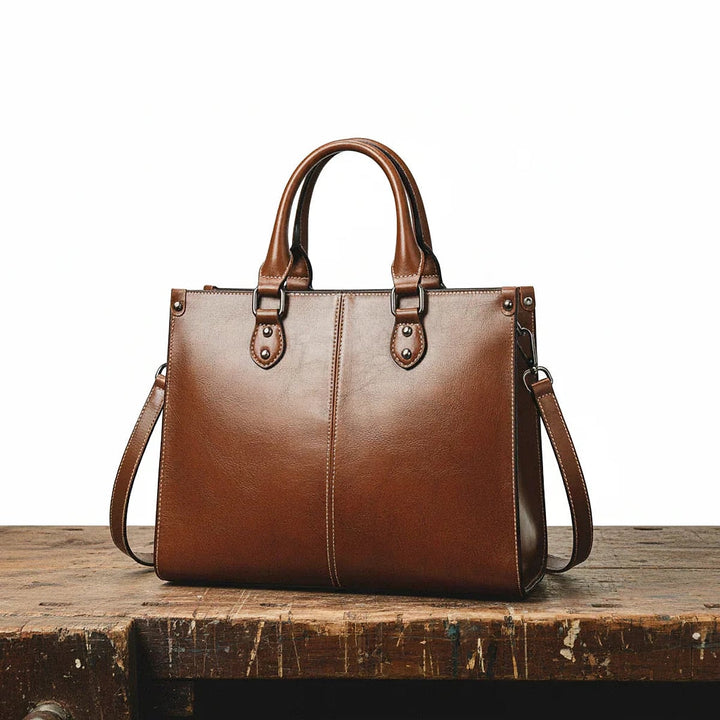 Anika Elegant Vegan Leather Shoulder Bag 1