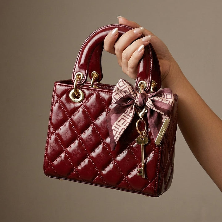 Arabella Bold Quilted Crossbody Handbag 1