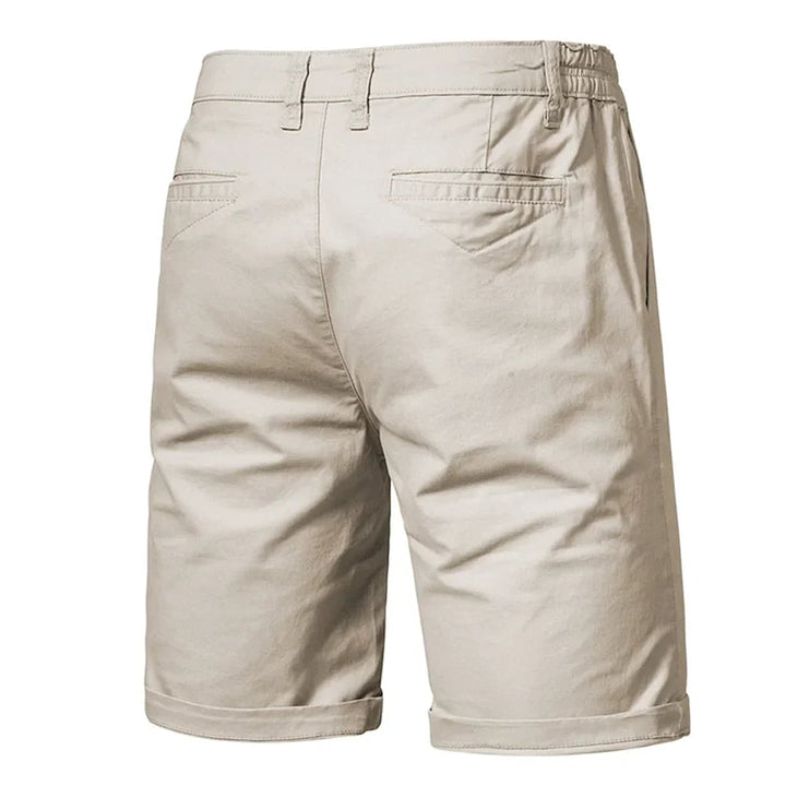 Archie Classic Button Front Chino Shorts 2