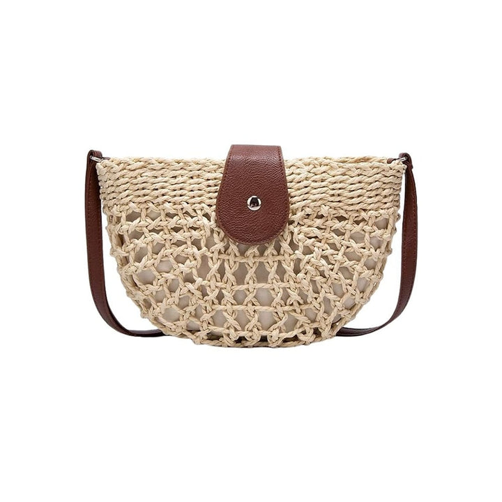 Aria Effortless Woven Straw Crossbody Bag 2