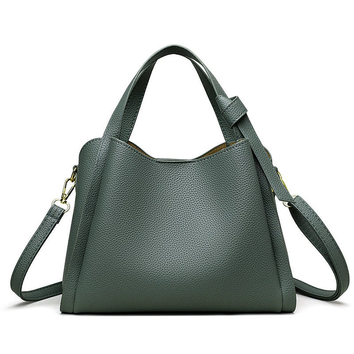 Bonnie Classic Pebbled Crossbody Tote Bag 2