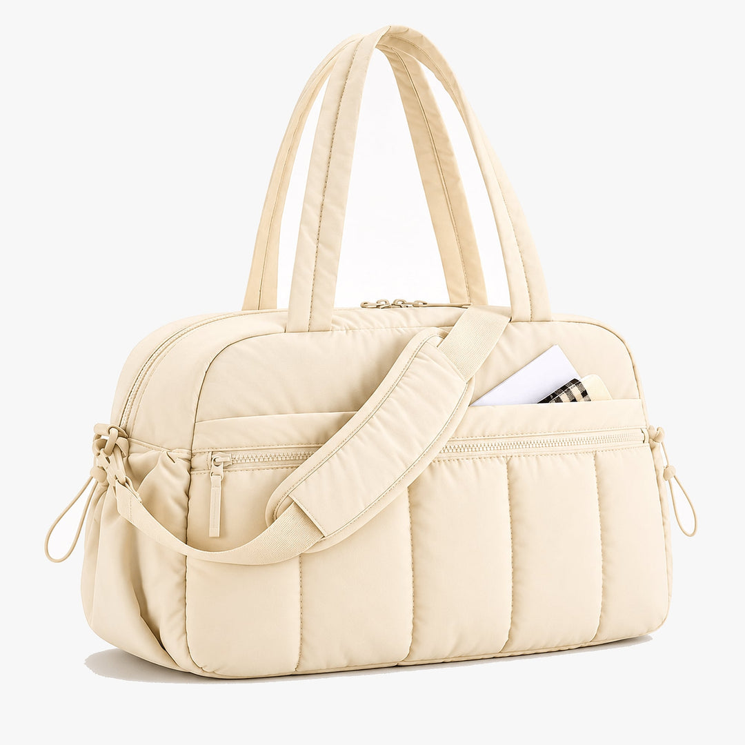 Brooke Effortless Quilted Laptop Tote Bag 8