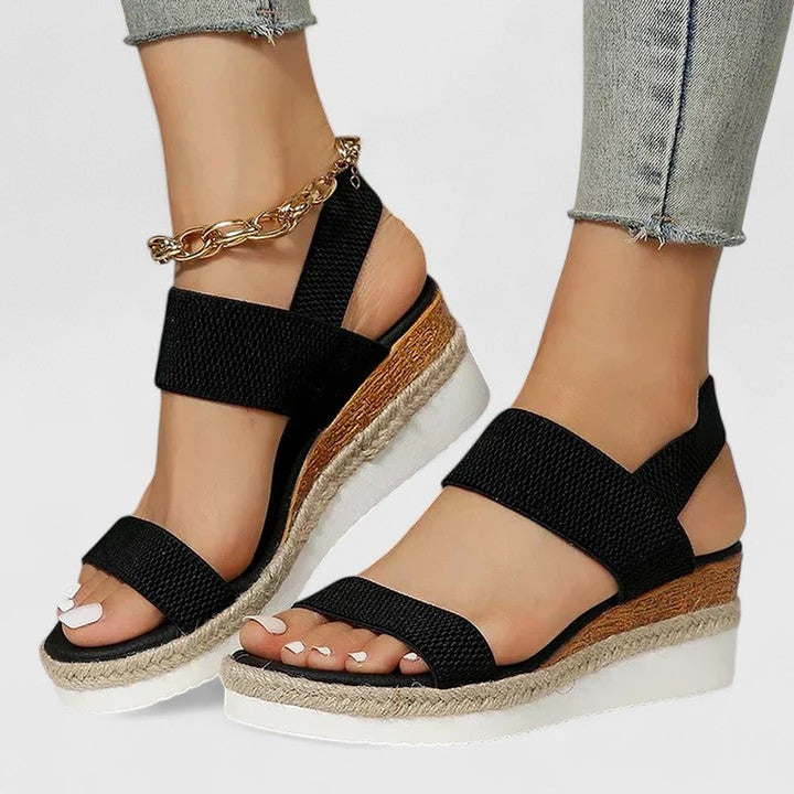 Camille Warm Comfort Wedge Sandals 1