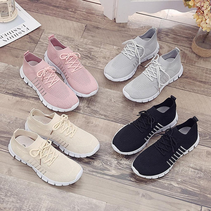 Carla Classic Knit Lace Up Shoes 4