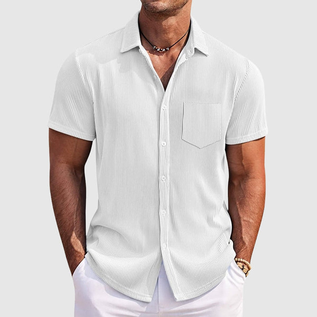 Cody Classic Ribbed Short Sleeve Shirt 3
