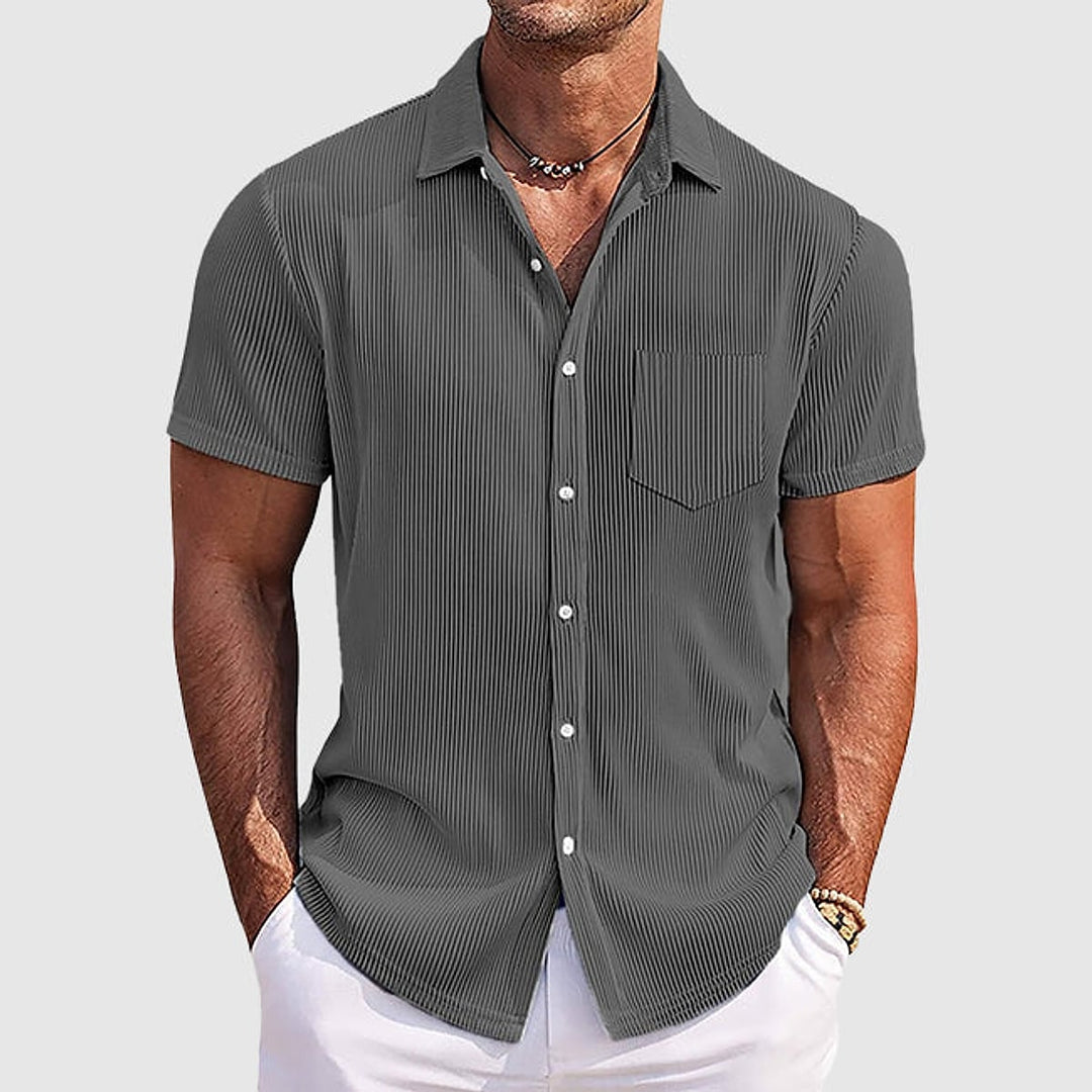 Cody Classic Ribbed Short Sleeve Shirt 4
