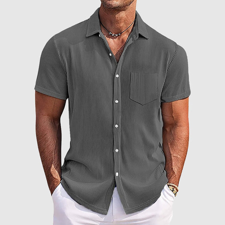 Cody Classic Ribbed Short Sleeve Shirt 4