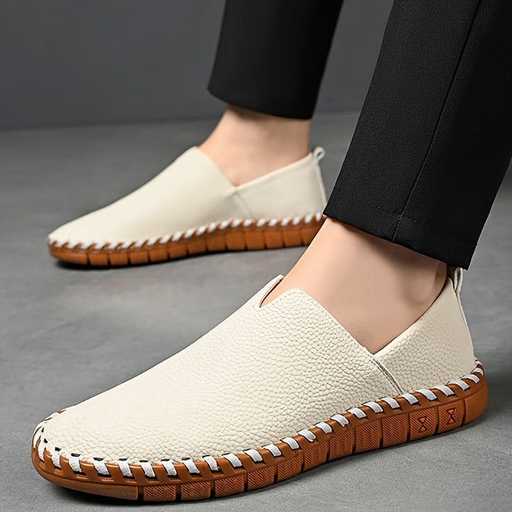 Elijah Classic Hand Stitched Loafer Shoes 1