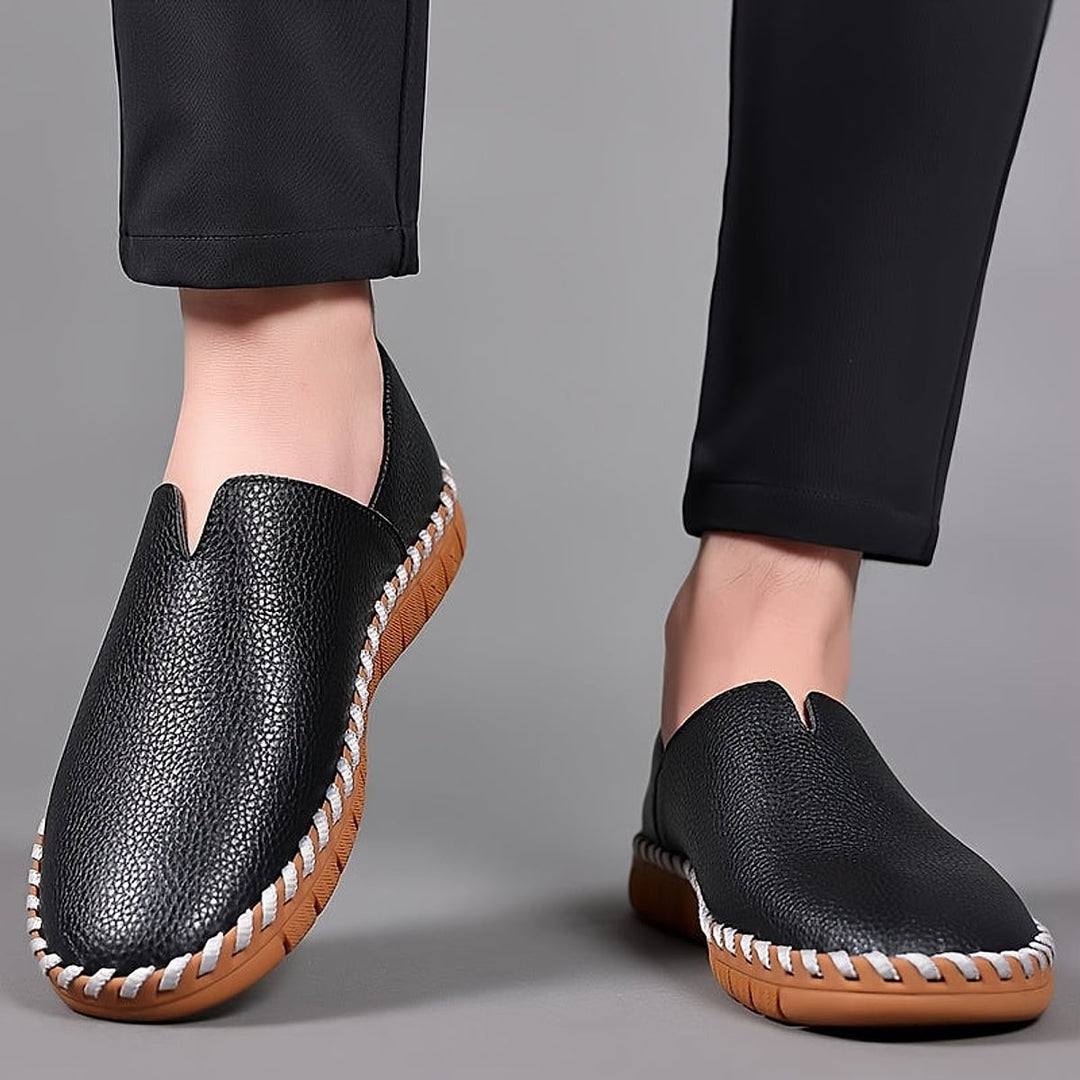 Elijah Classic Hand Stitched Loafer Shoes 2