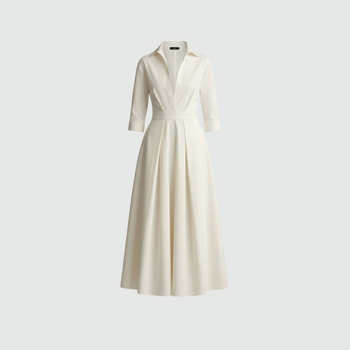 Eloise Classic Collared Midi Dress 1