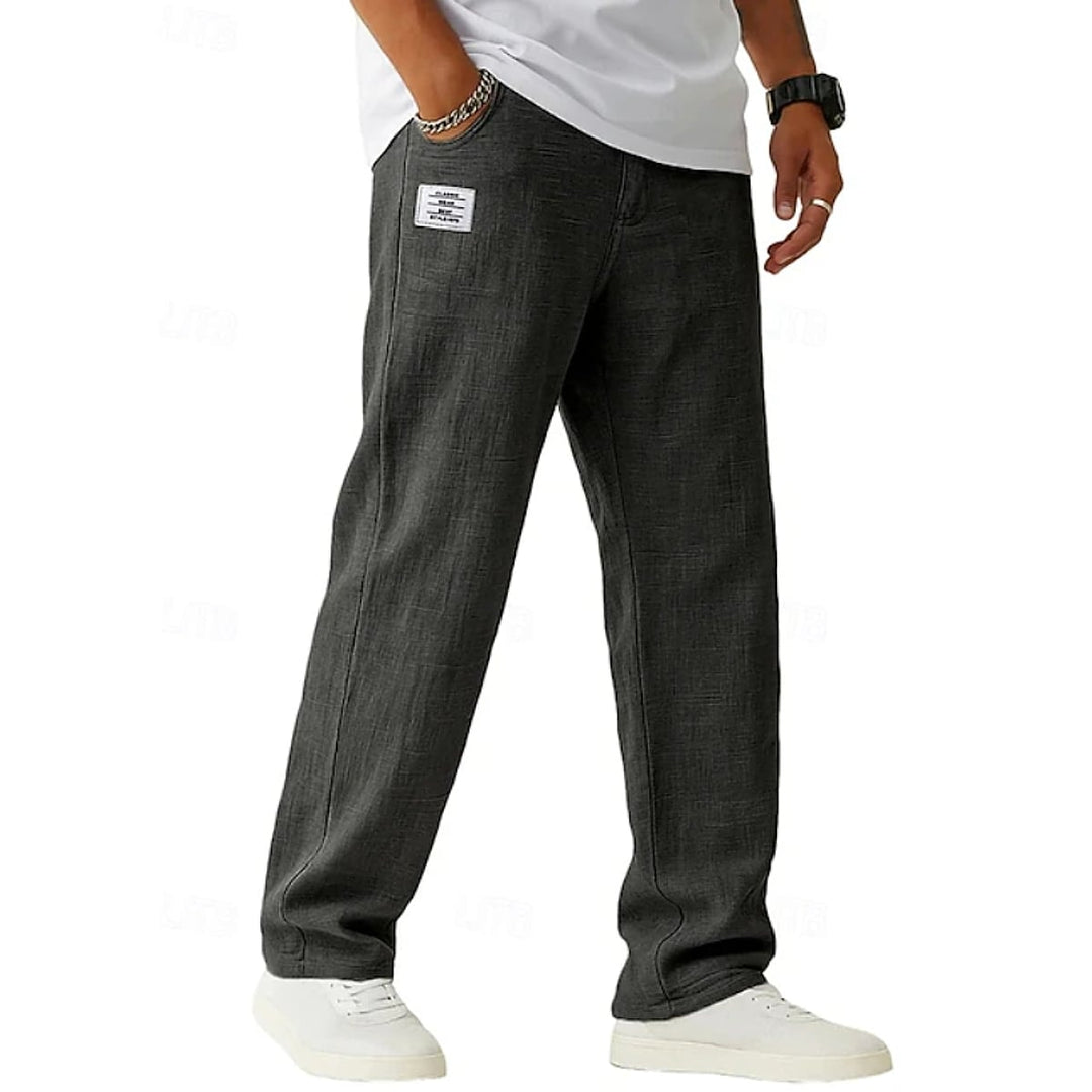 Evan Elegant Elastic Waist Pants 1