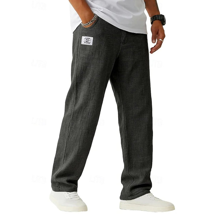Evan Elegant Elastic Waist Pants 1