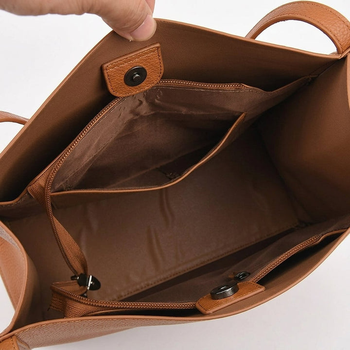 Gemma Effortless PU Leather Shoulder Bag 1