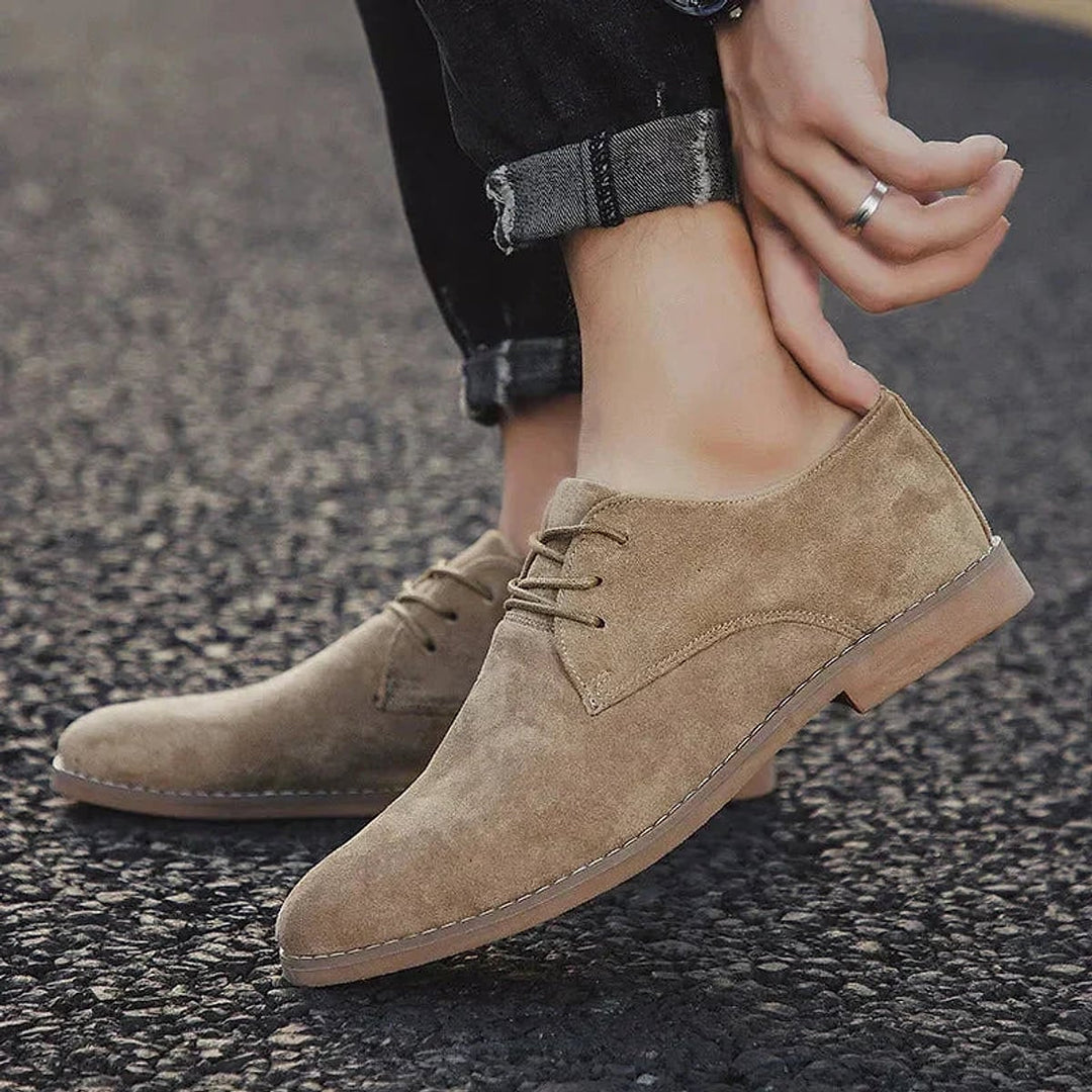 Isaac Soft Lace Up Derby Shoes 1