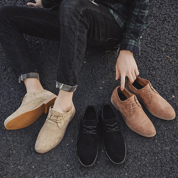 Isaac Soft Lace Up Derby Shoes 5