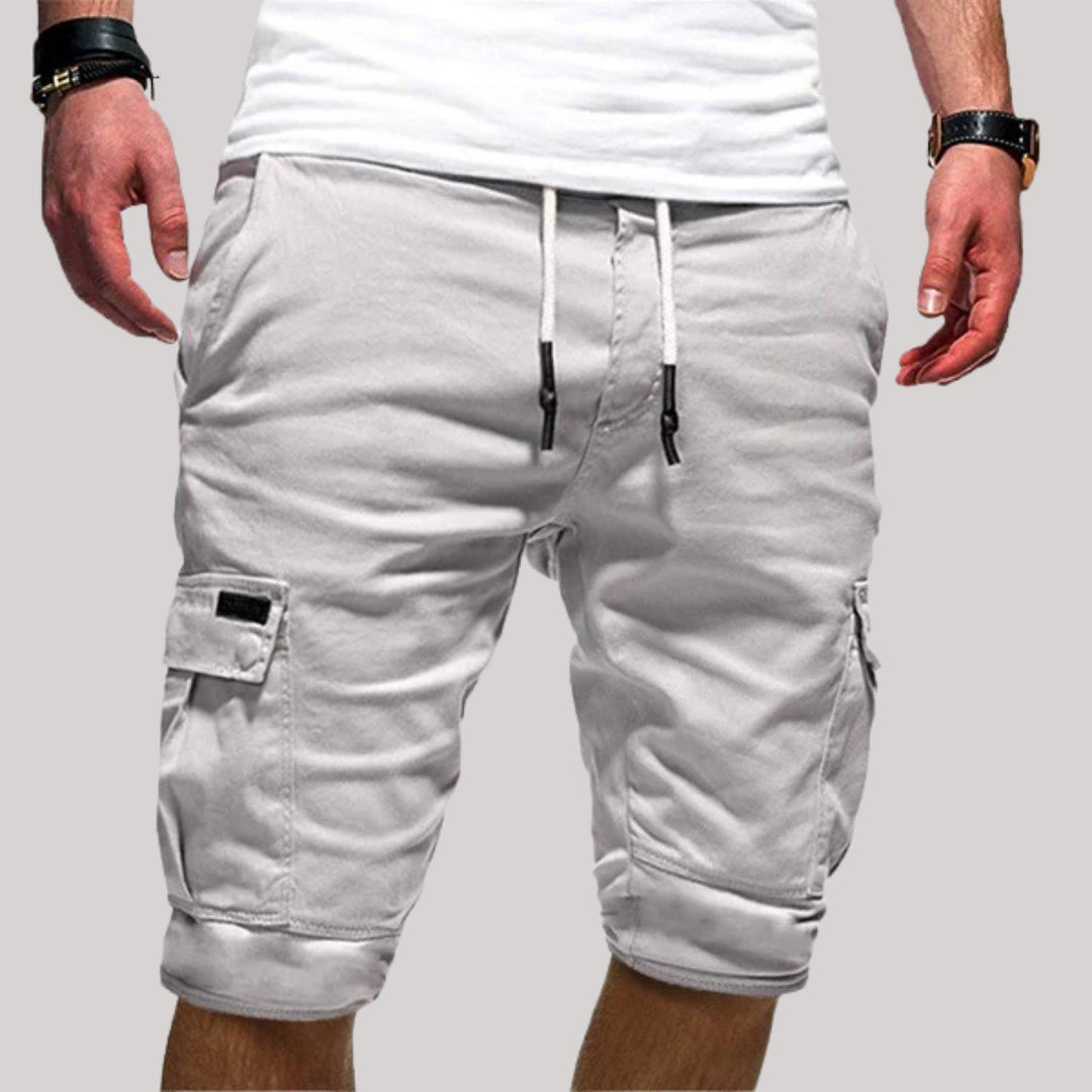 Jake Bold Drawstring Cargo Shorts 1