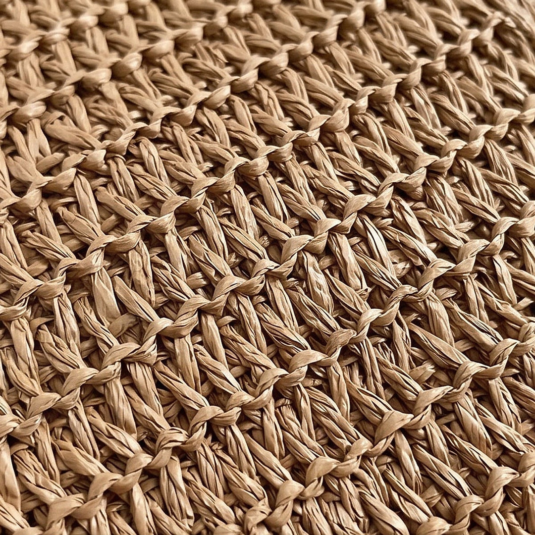 Jasmine Relaxed Woven Straw Tote Bag 3