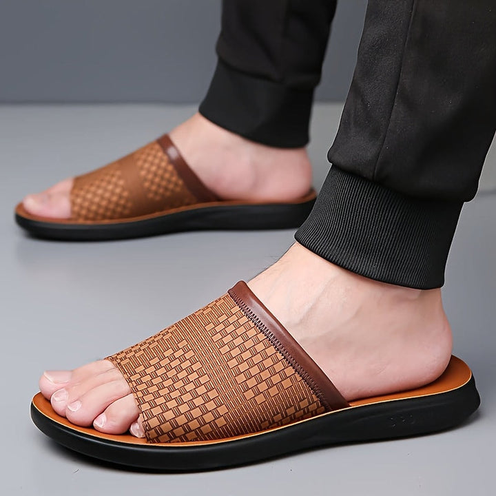 Jason Classic Woven Slide Sandals 1