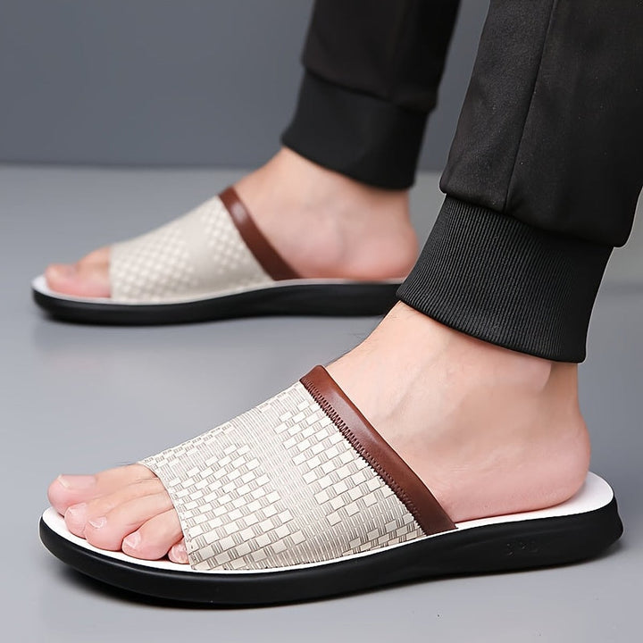 Jason Classic Woven Slide Sandals 2