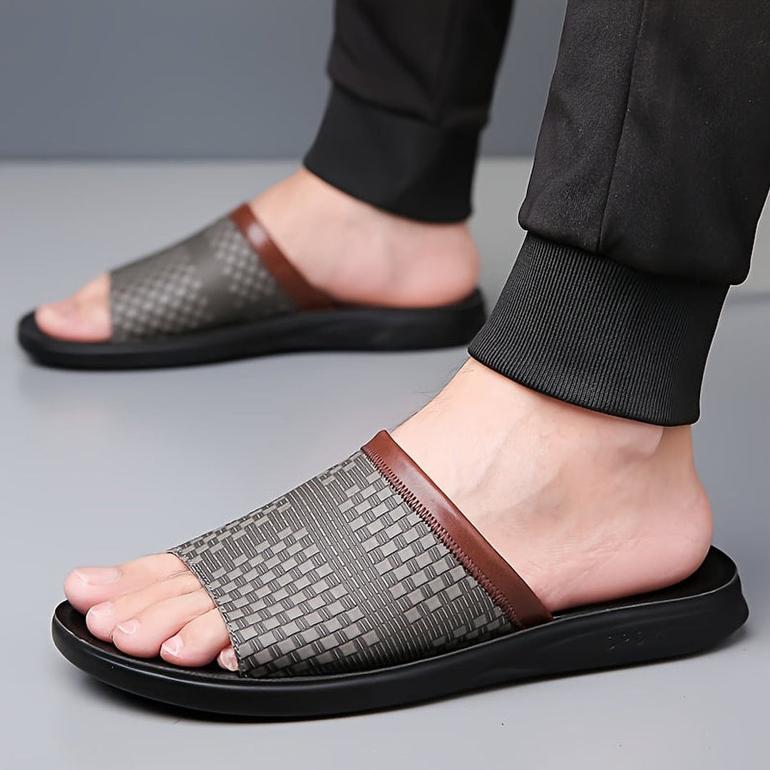 Jason Classic Woven Slide Sandals 3