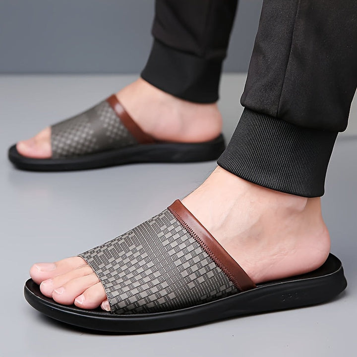 Jason Classic Woven Slide Sandals 3
