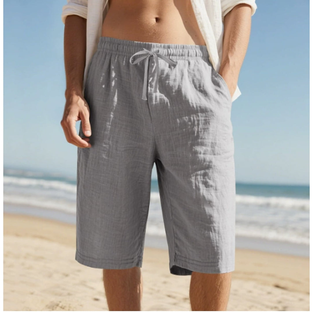 Jimmy Relaxed Drawstring Beach Shorts 1
