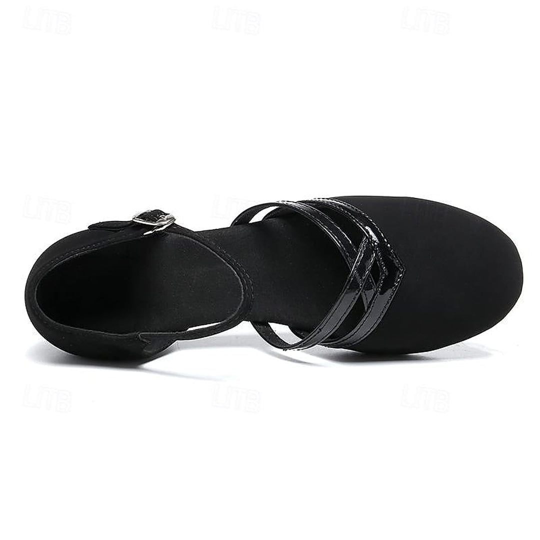 Kelsey Classic Suede Ankle Strap Dance Shoes 2