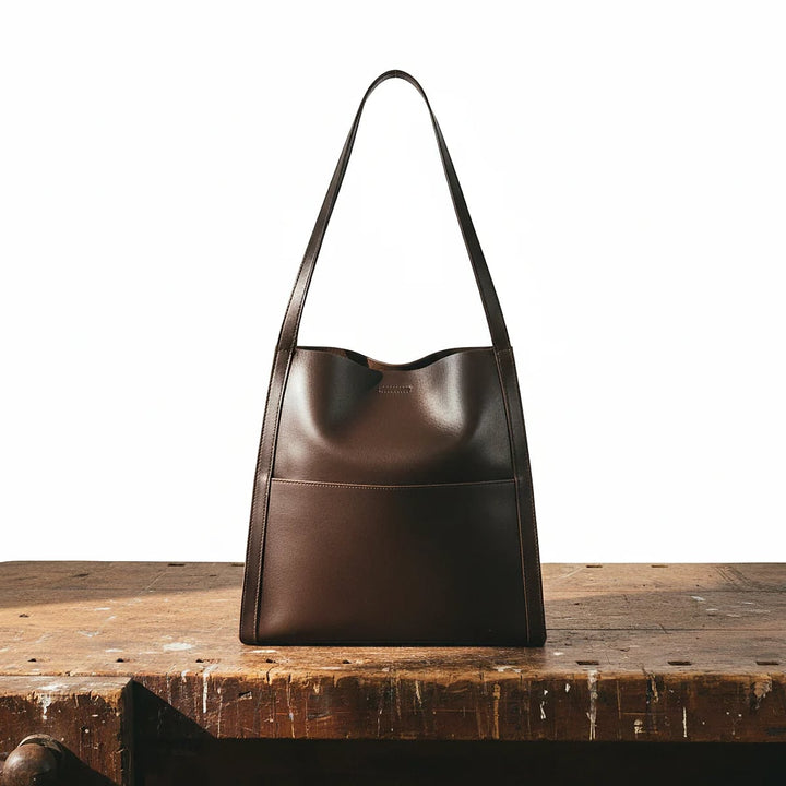 Lila Effortless Structured Vegan Leather Bag 1
