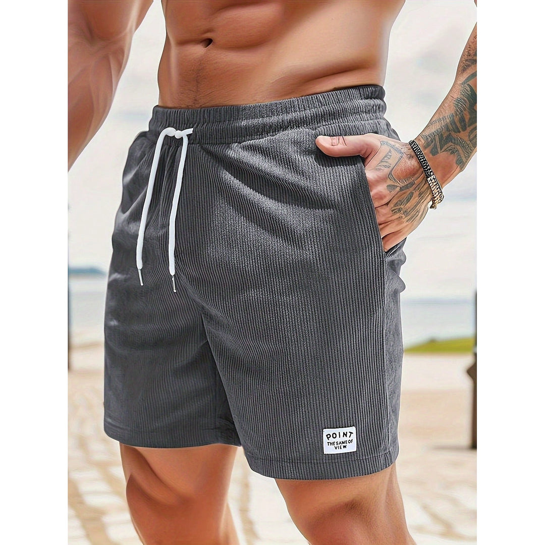 Linus Relaxed Loose Fit Drawstring Shorts 1