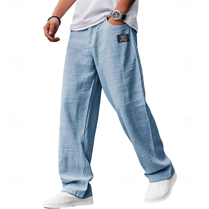 Logan Classic Loose Fit Wide Leg Pants 1