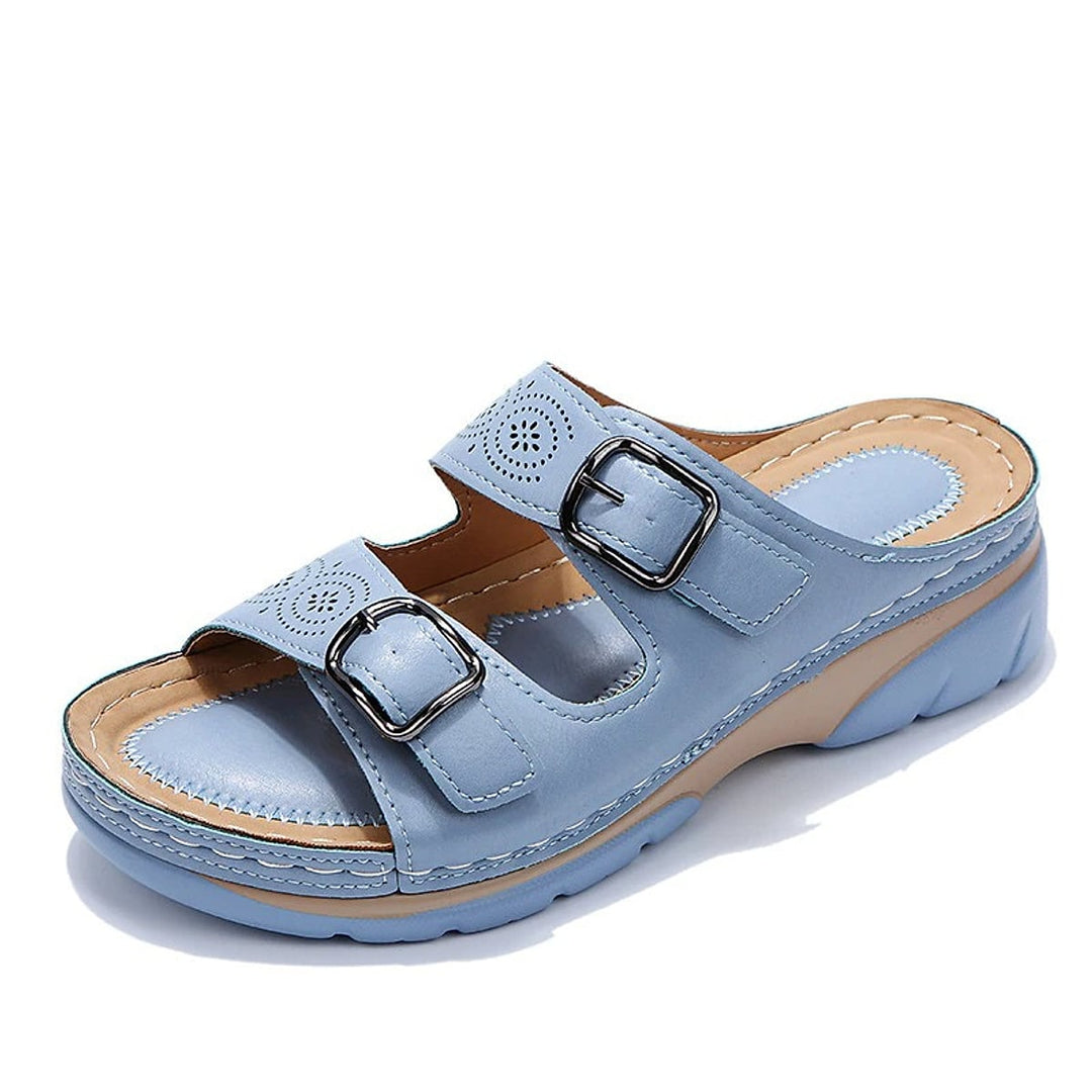 Lydia Relaxed Comfort Slip On Sandals 1