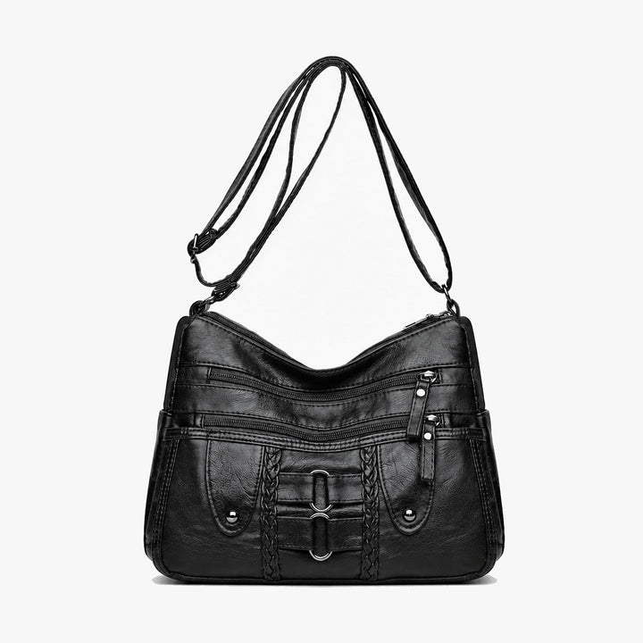 Nina Effortless PU Leather Crossbody Bag 5