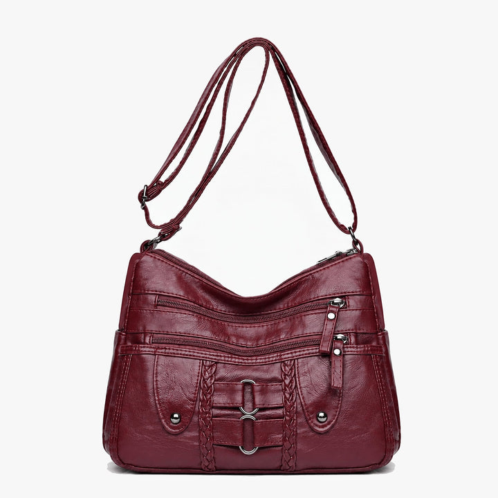 Nina Effortless PU Leather Crossbody Bag 6