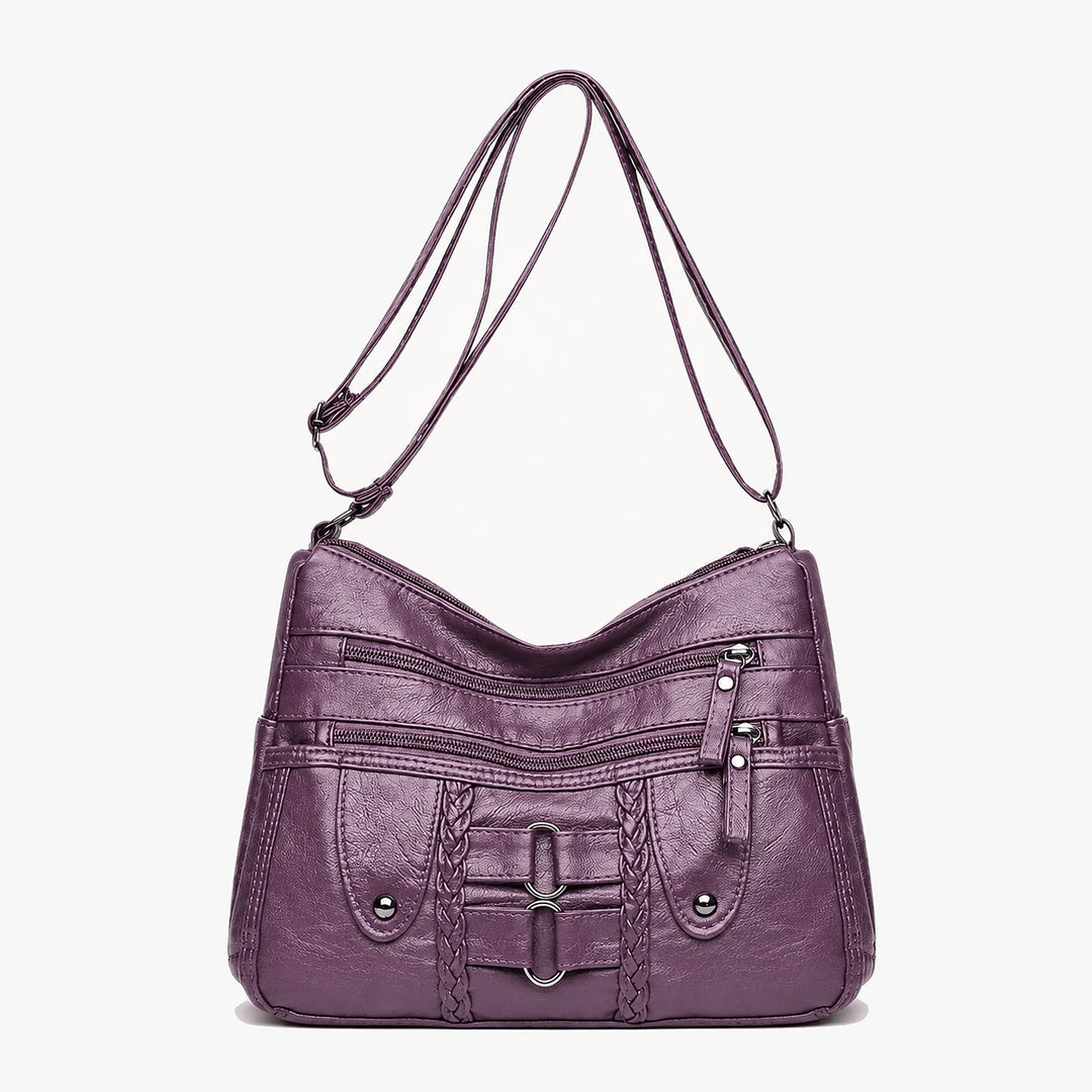 Nina Effortless PU Leather Crossbody Bag 7