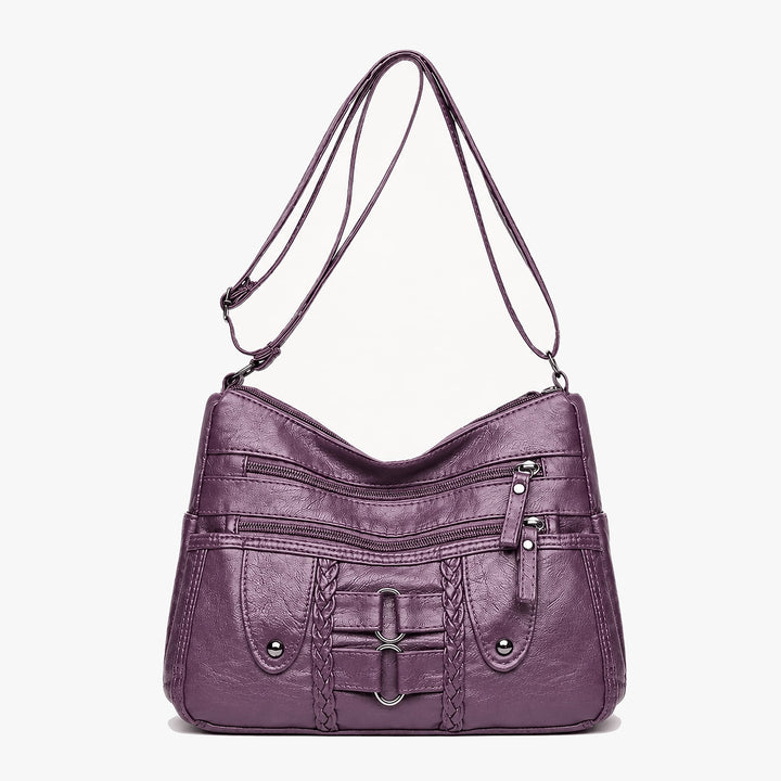 Nina Effortless PU Leather Crossbody Bag 7