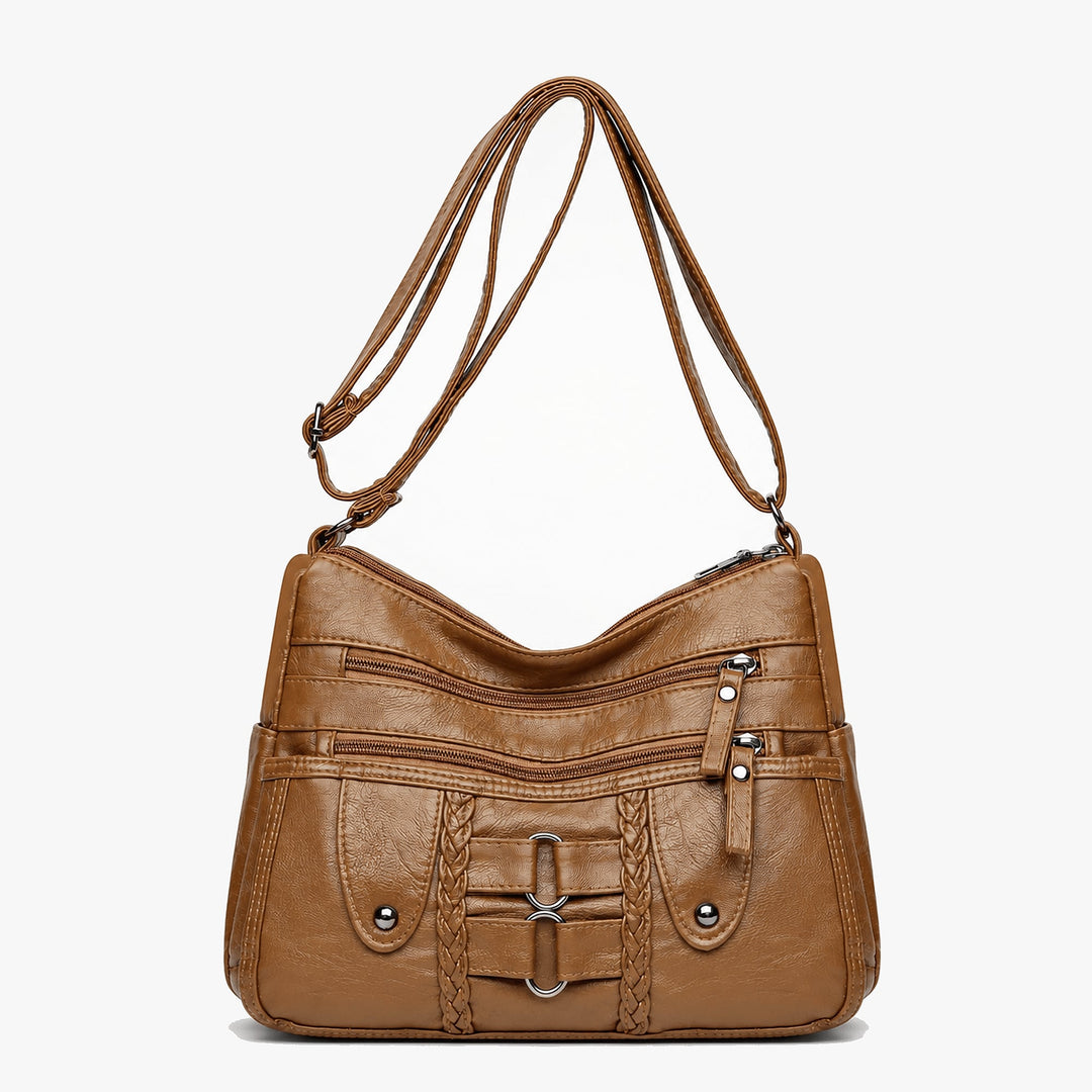 Nina Effortless PU Leather Crossbody Bag 8