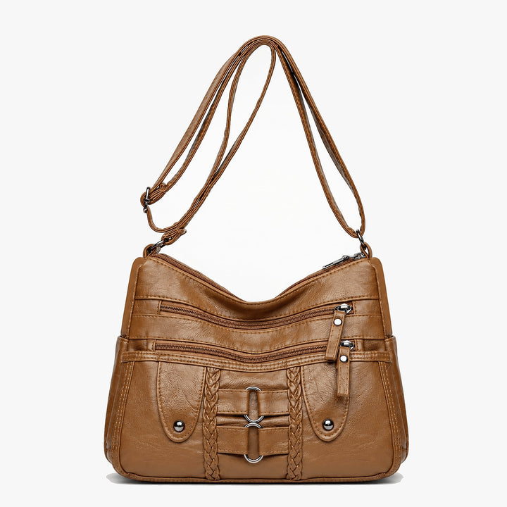 Nina Effortless PU Leather Crossbody Bag 8