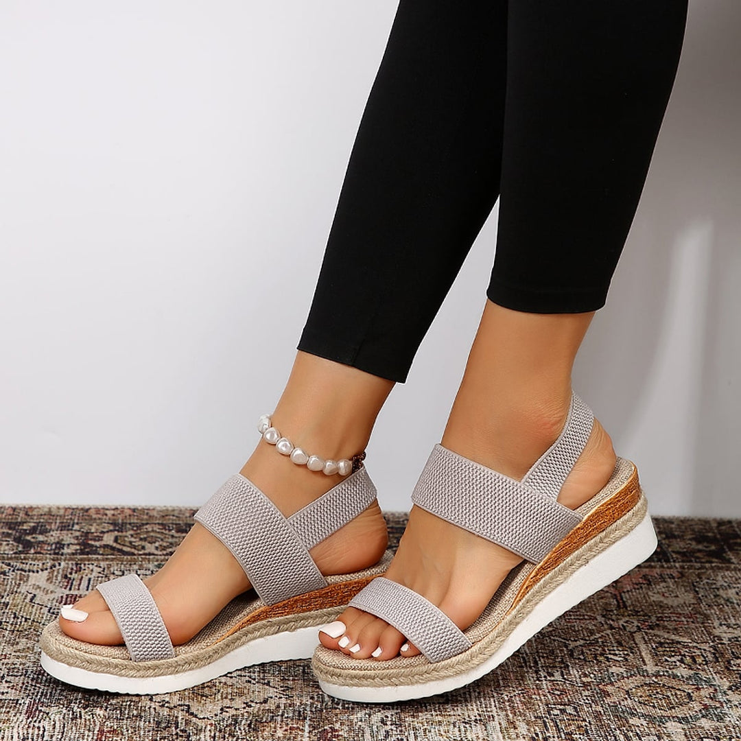 Nora Relaxed Walking Open Toe Comfort Sandals 1