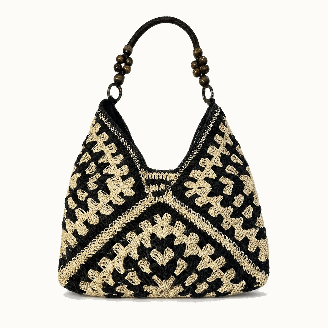 Olivia Relaxed Crochet Summer Tote Bag 4