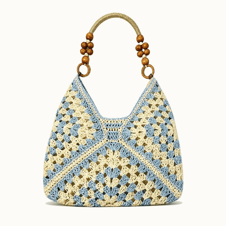 Olivia Relaxed Crochet Summer Tote Bag 5