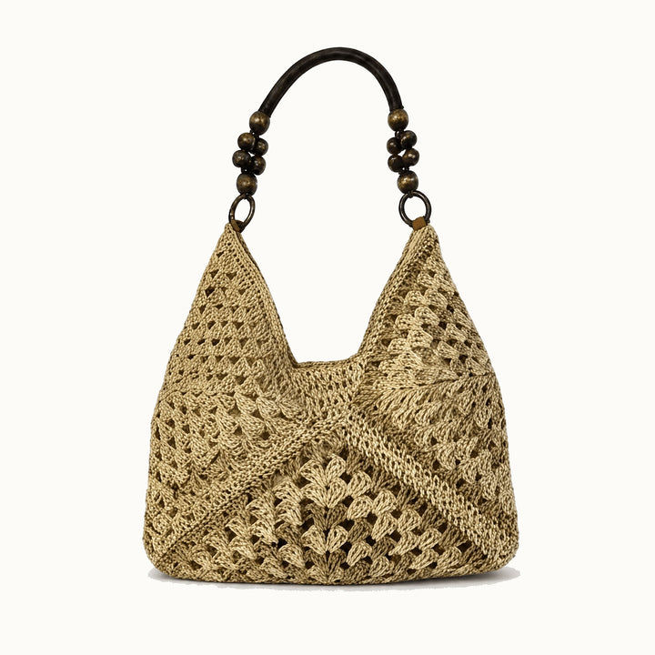 Olivia Relaxed Crochet Summer Tote Bag 6