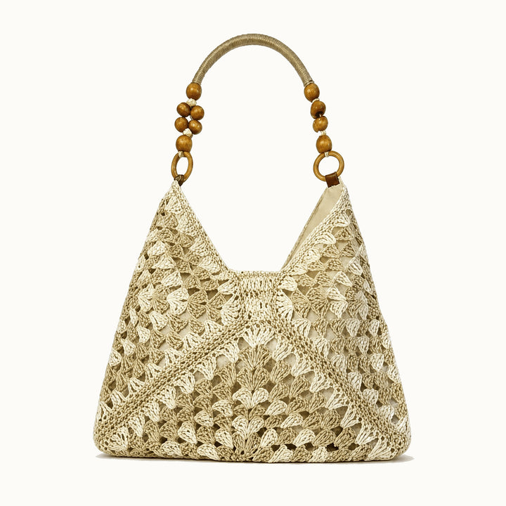 Olivia Relaxed Crochet Summer Tote Bag 7