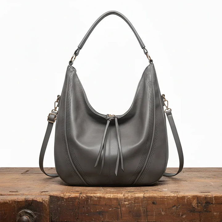 Penelope Relaxed Vegan Leather Tote Bag 4