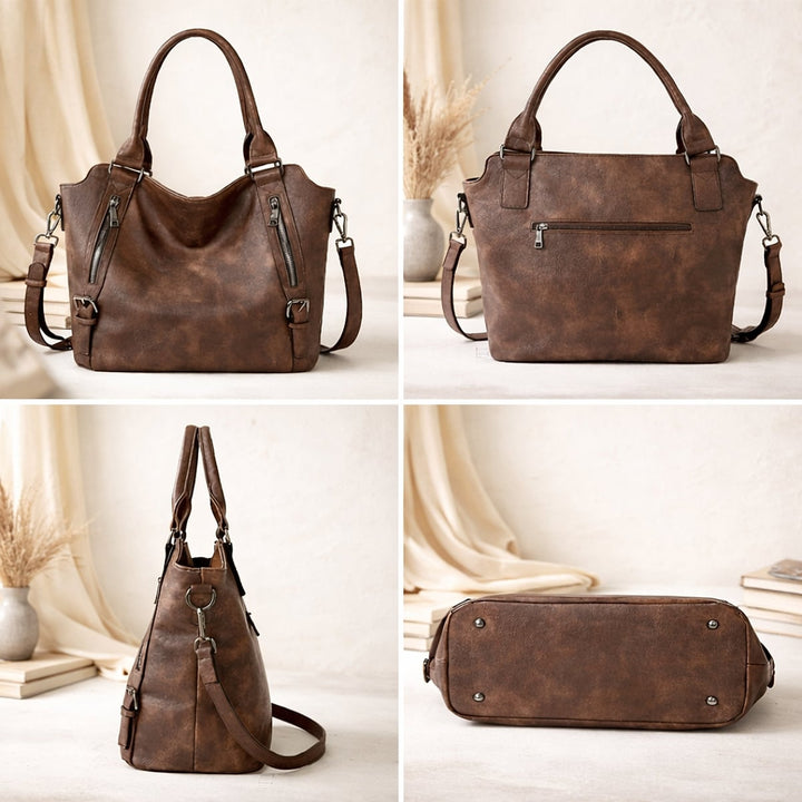 Reese Relaxed Everyday Zip Shoulder Bag 1