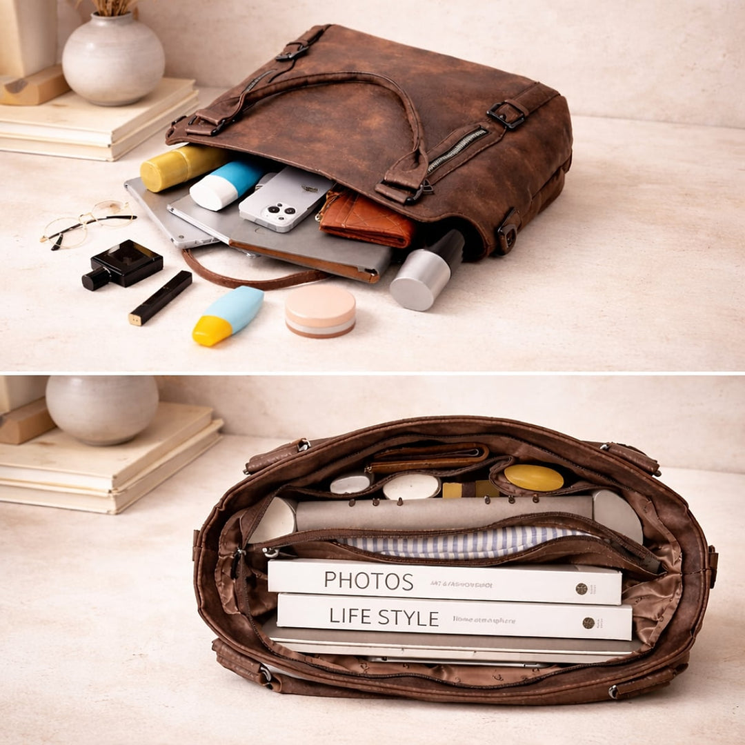 Reese Relaxed Everyday Zip Shoulder Bag 2