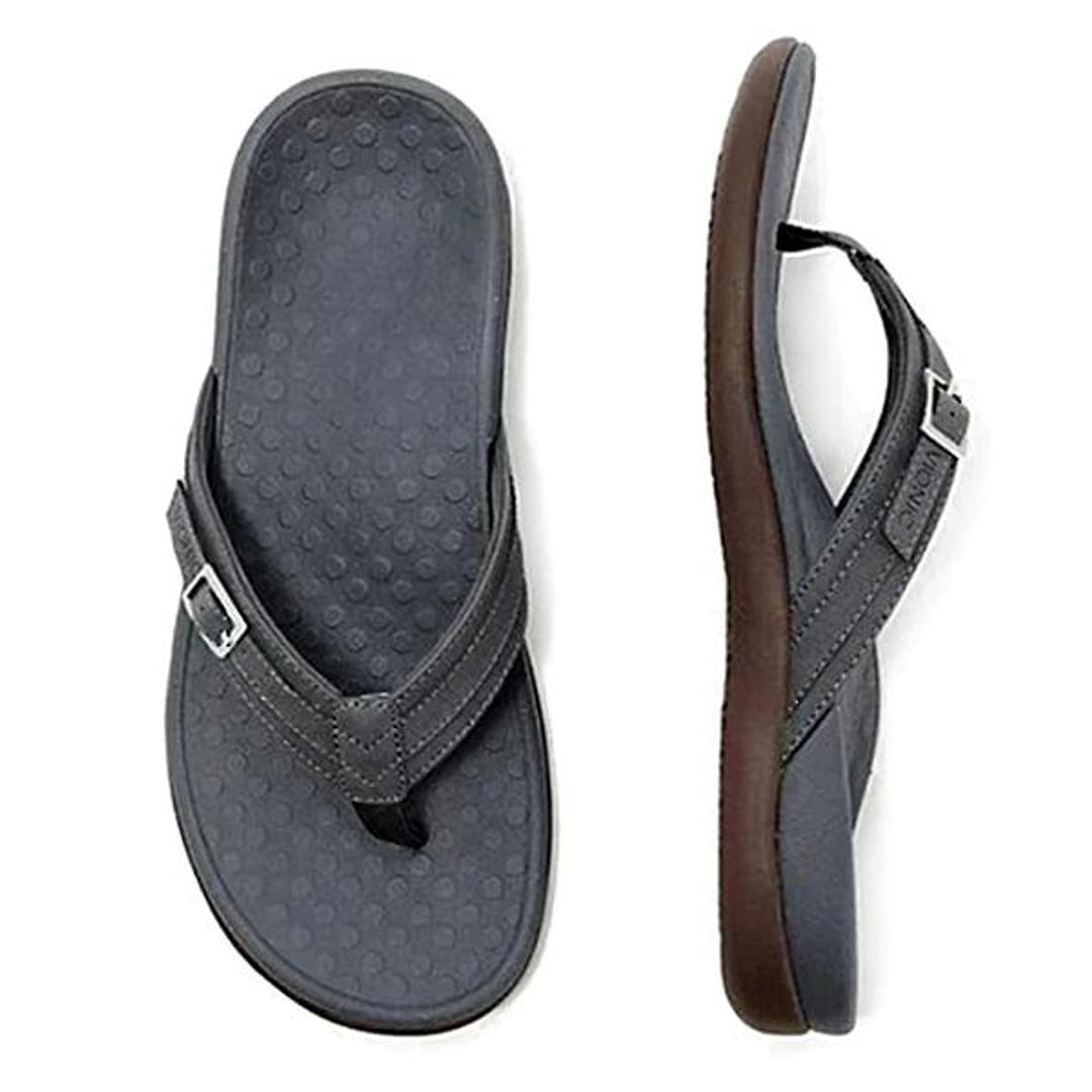 Samantha Elegant Buckle Strap Slip On Sandals 2