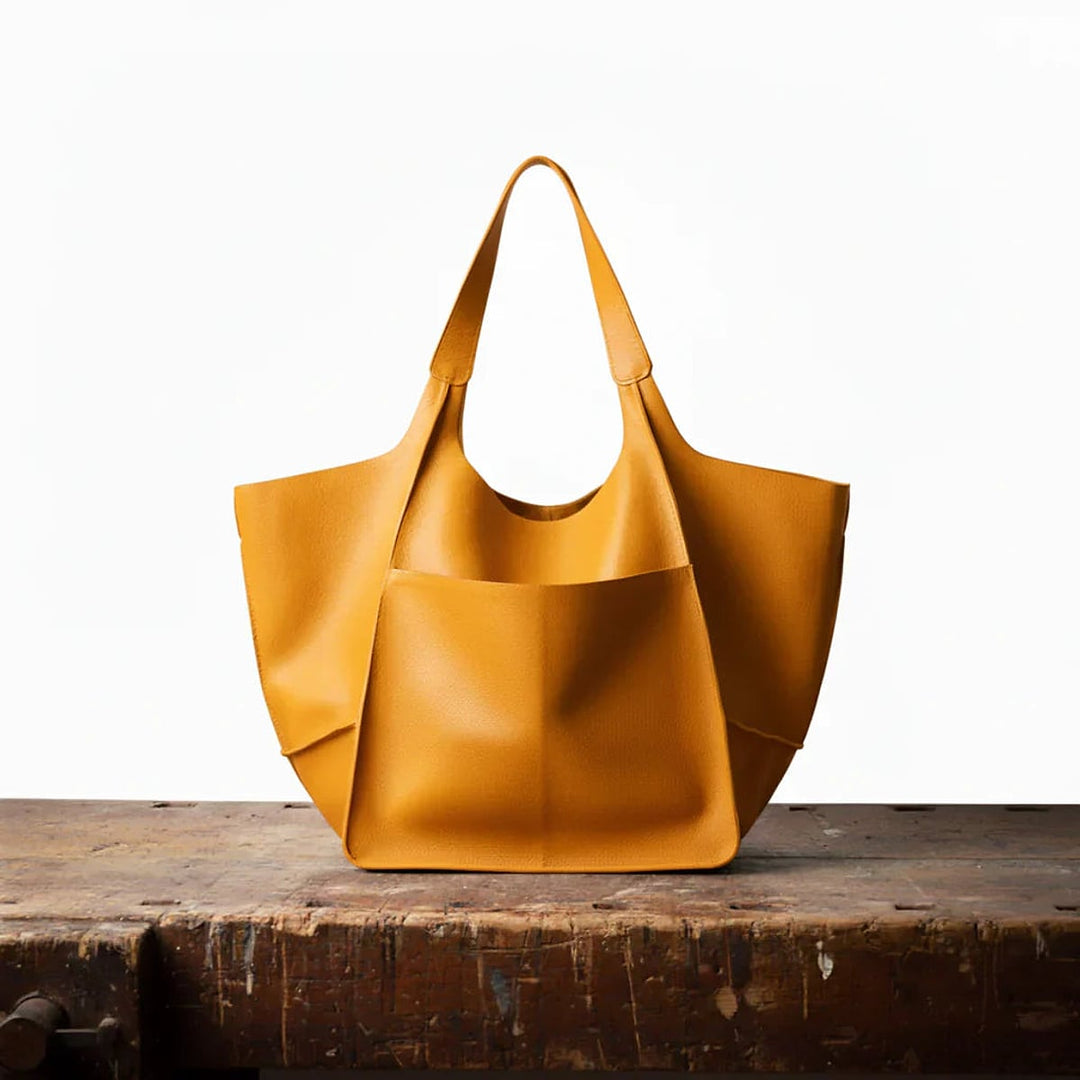 Shae Effortless Vegan Leather Tote Bag 1