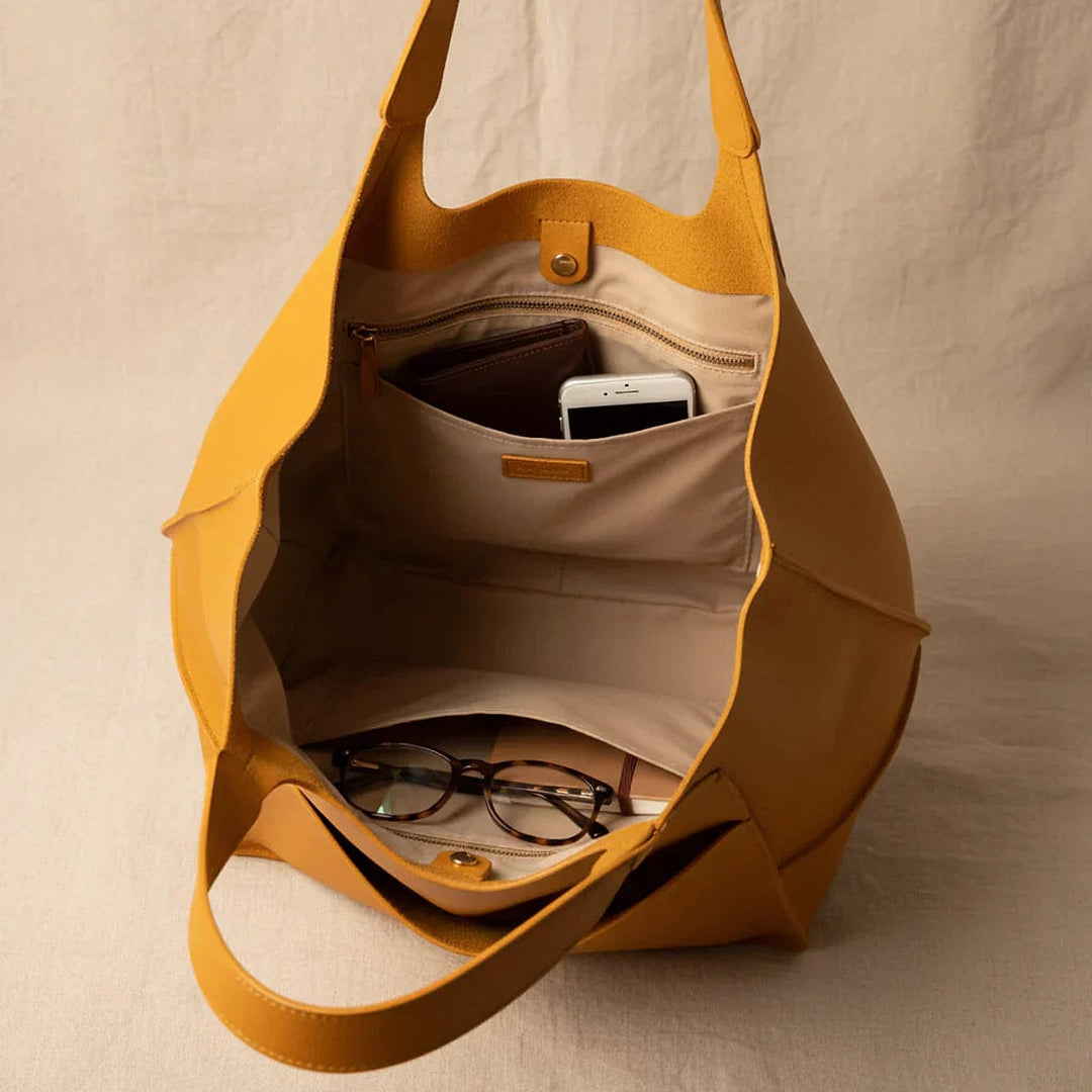 Shae Effortless Vegan Leather Tote Bag 2