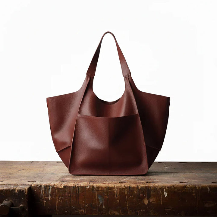 Shae Effortless Vegan Leather Tote Bag 3