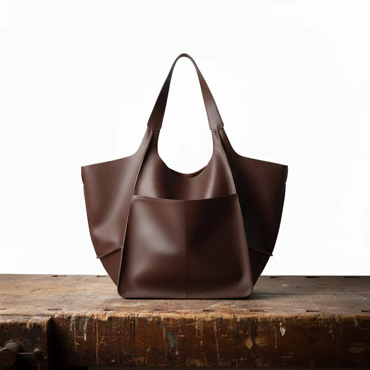Shae Effortless Vegan Leather Tote Bag 5